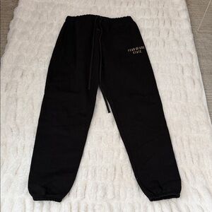 Essentials Black Sweatpants